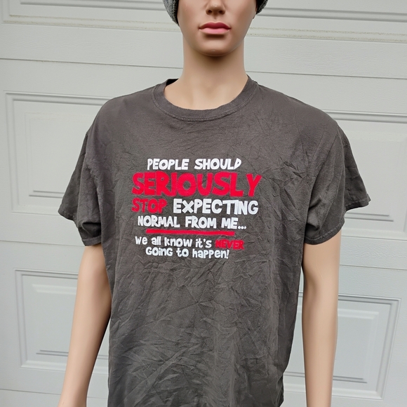 Gray Graphic T-Shirt - Picture 2 of 6